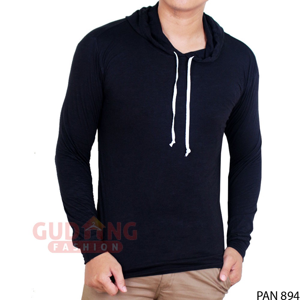 Kaos Keren Lengan Panjang Polos - PAN 894