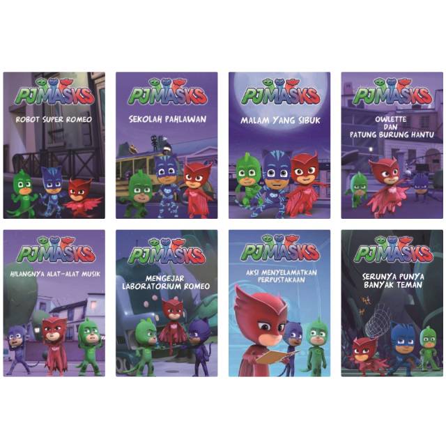 Paket PJ MASKS (4 buku)