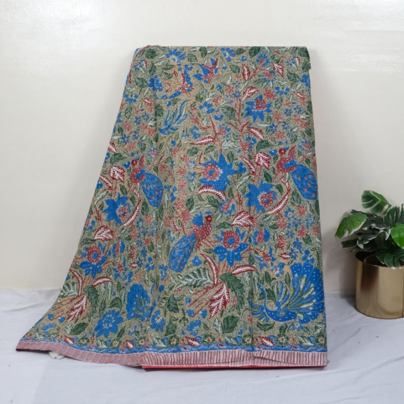 Bahan Batik Handprinting Tiga Negri