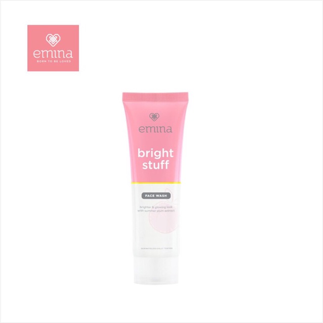 Emina Bright Stuff Face Wash | Face Scrub | Whip Face Wash 50ml | 100ml