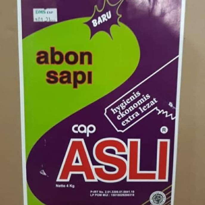 

Abon Sapi Super Cap Asli 200Grm