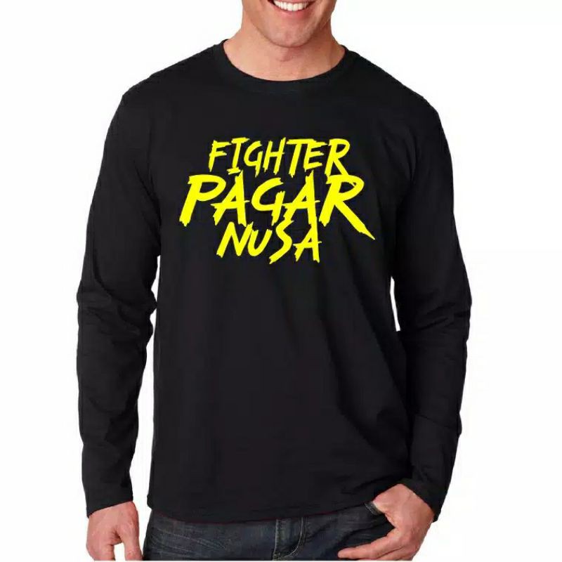 KAOS FIGHTER PAGAR NUSA FIGHTER LENGAN PANJANG
