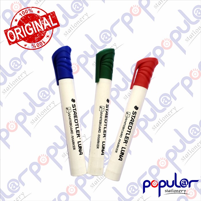 

Spidol Staedler Luna White Board Biru / Merah / Hijau