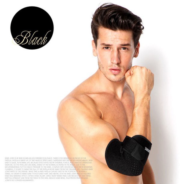 Elbow Support Pelindung Siku Bandage Wrap Gym Fitness Alat Pelindung Siku Tangan Cidera Deker Tangan