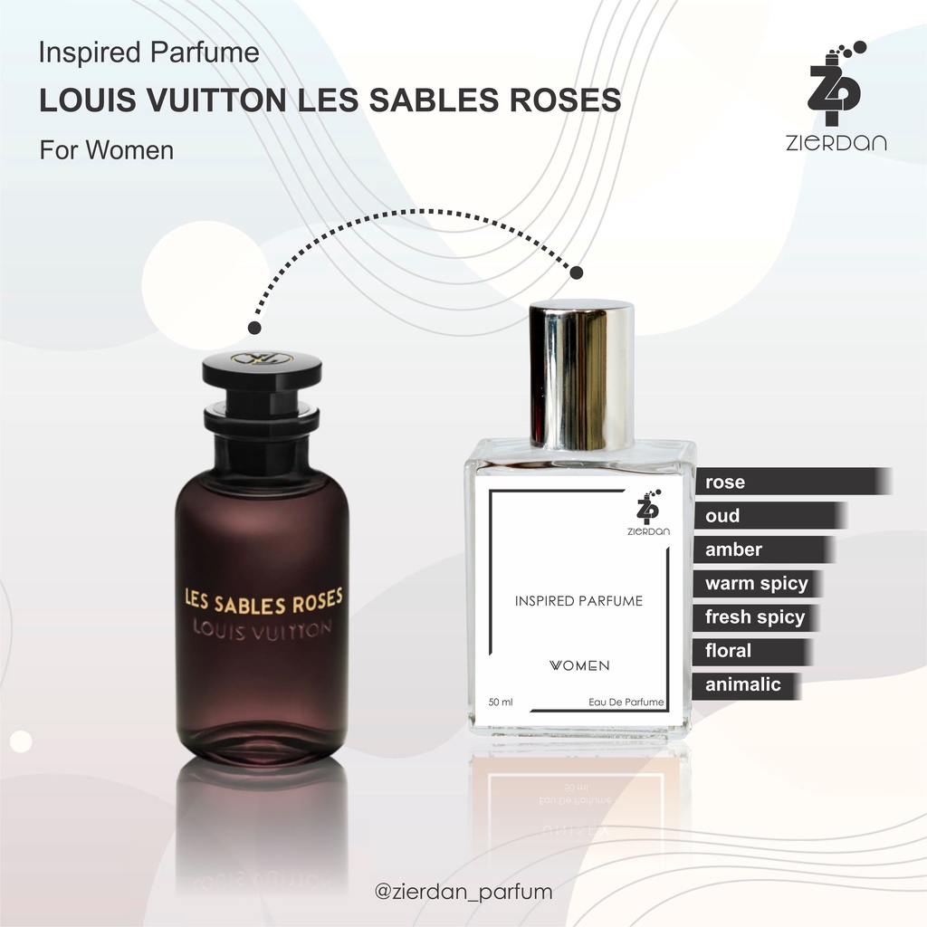 Zierdan Inspired Parfum Louis Vuitton Les Sables Roses Parfume Farfum Minyak Wangi Wanita Cewek