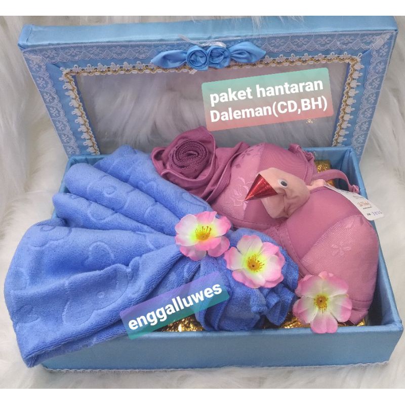PAKET HANTARAN DALEMAN(CD ,BH,HANDUK)