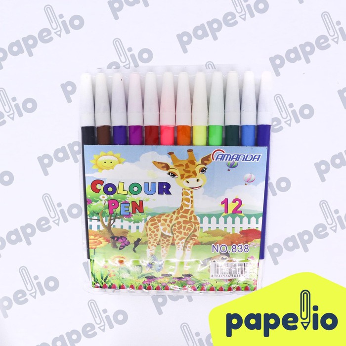 

[12 SET] Spidol 12 Warna Kecil