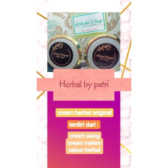 

Cream Herbal Original Skincare