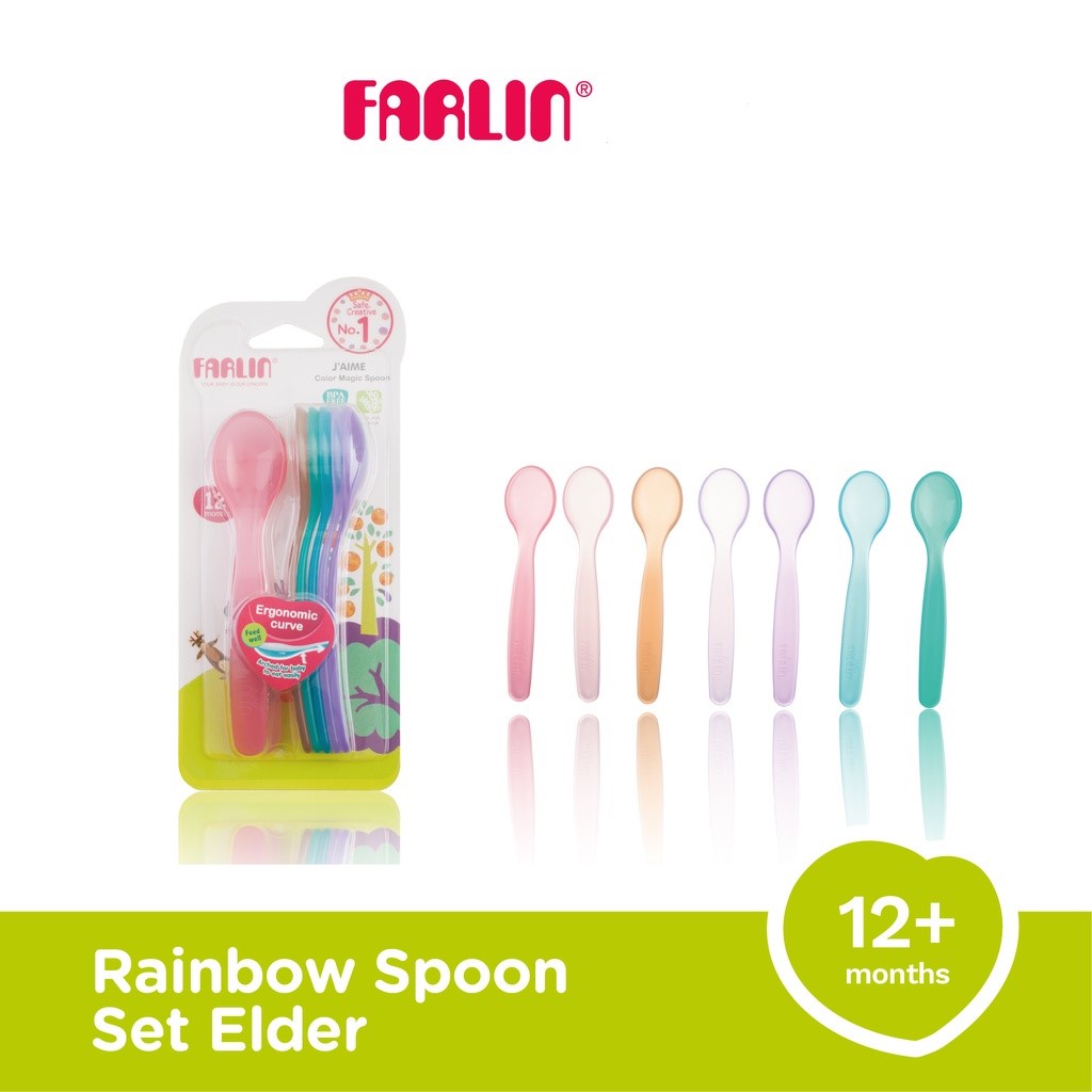 FARLIN Rainbow Spoon Set - Elde