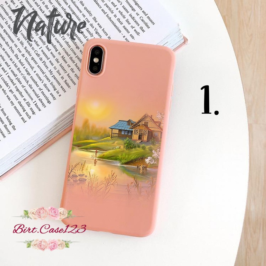 Softcase NATURE Iphone 6 6g 6g+ 7g+ 8+ x xs max se 2020 11 12 mini pro max BC3285