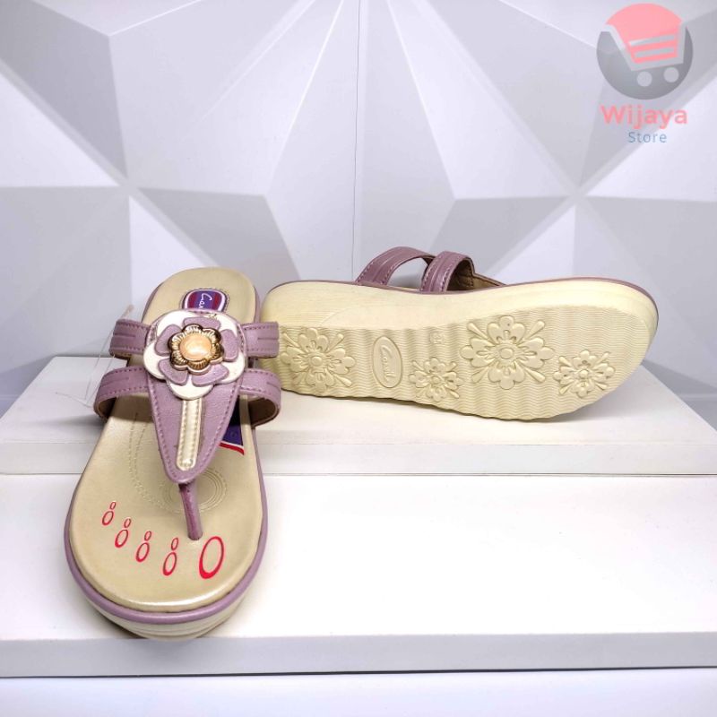 Sandal Anak Perempuan Carvil Original Sendal Wedges Kasual dan Trendi untuk Anak Cewek