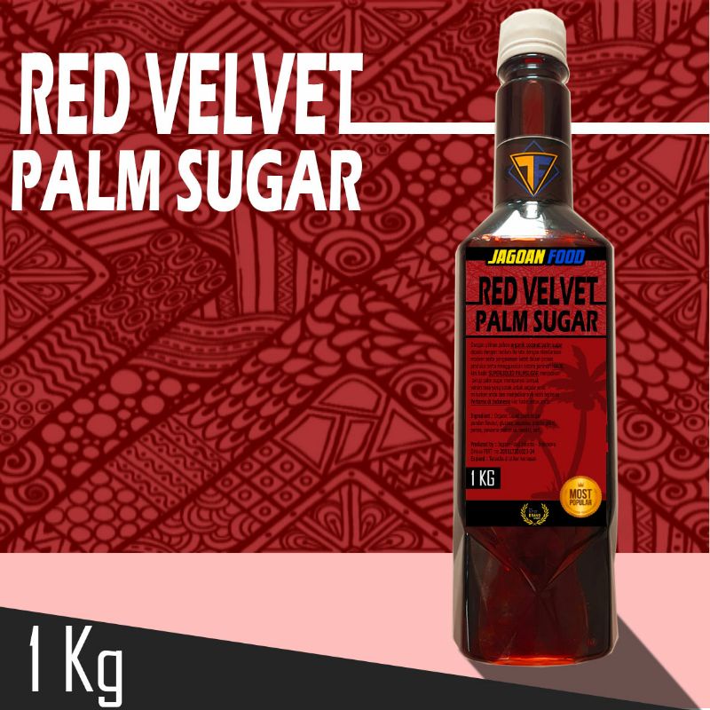 

1kg Sirup Gula Red Velvet Aren Palm Sugar JF