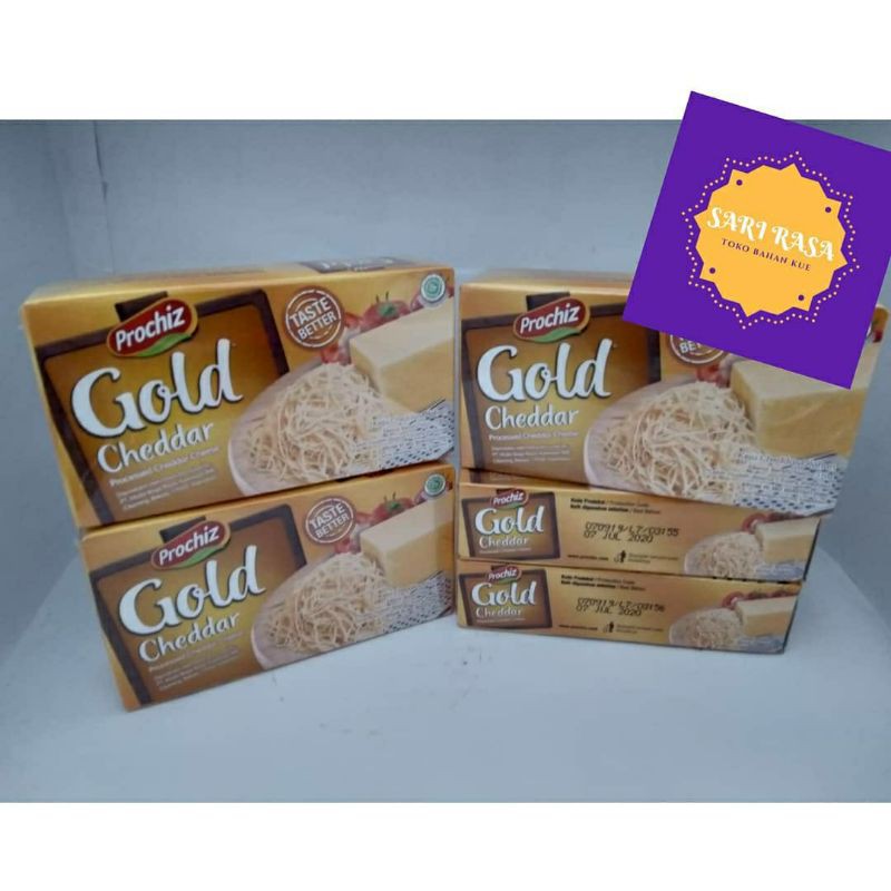 

Keju Cheddar Prochiz Gold 170gr