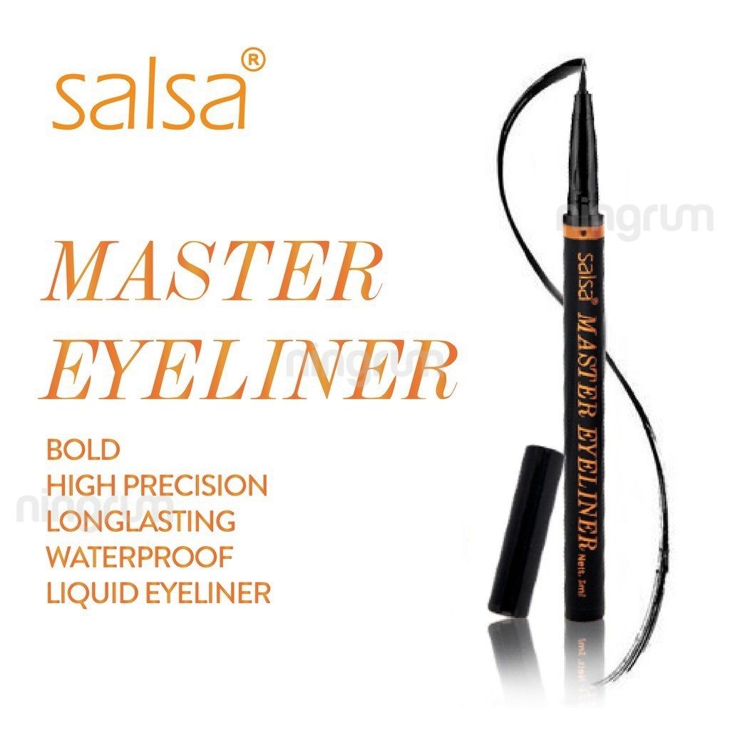 Ningrum - Eyeliner Pensil Hyperlash Master Eyeliner Waterproof Salsa Tahan Lama - 5411