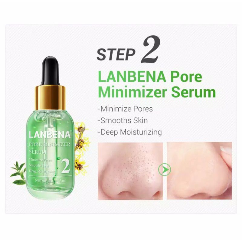LANBENA Step 2 serum pengecil pori-pori 17ml