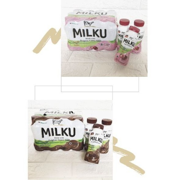 

Susu Milku Coklat & Strawbery