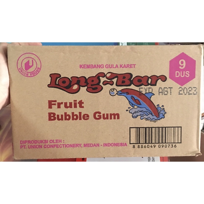 

Permen karet long bar