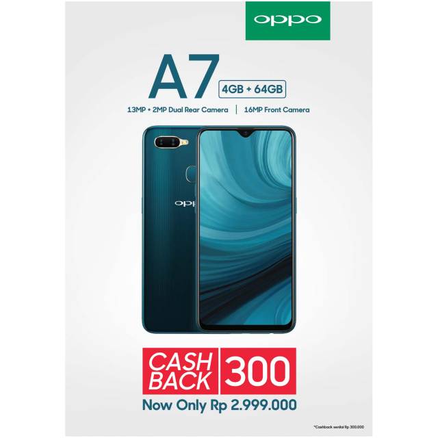 Oppo A7 RAM 4/64