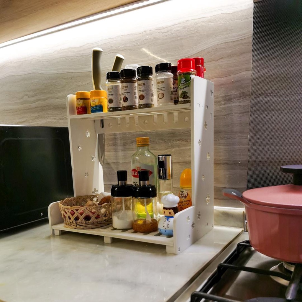 Rak Dapur Rak Bumbu Rak Pisau Vintage