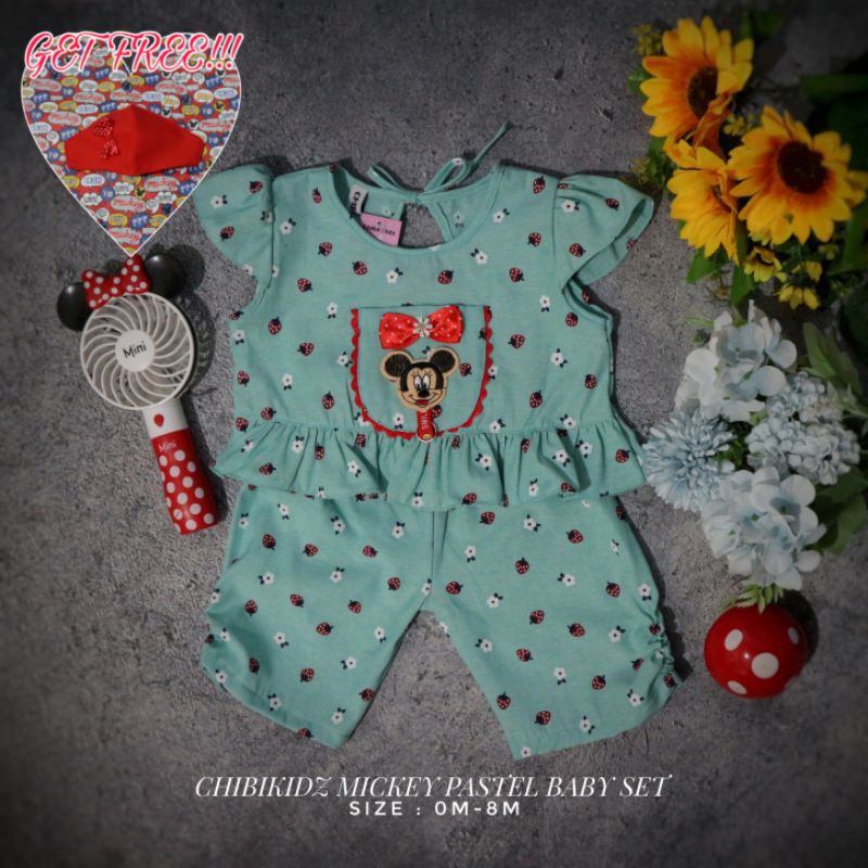 CHIBIKIDZ MICKEY BABY SET (0-8M)