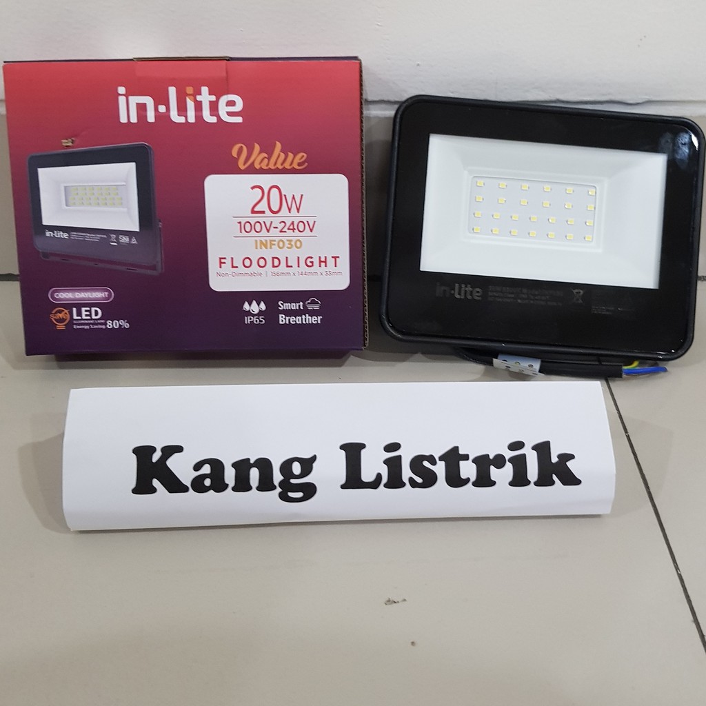 Lampu Sorot Inlite 20Watt / Lampu Tembak Inlite INF030 20W