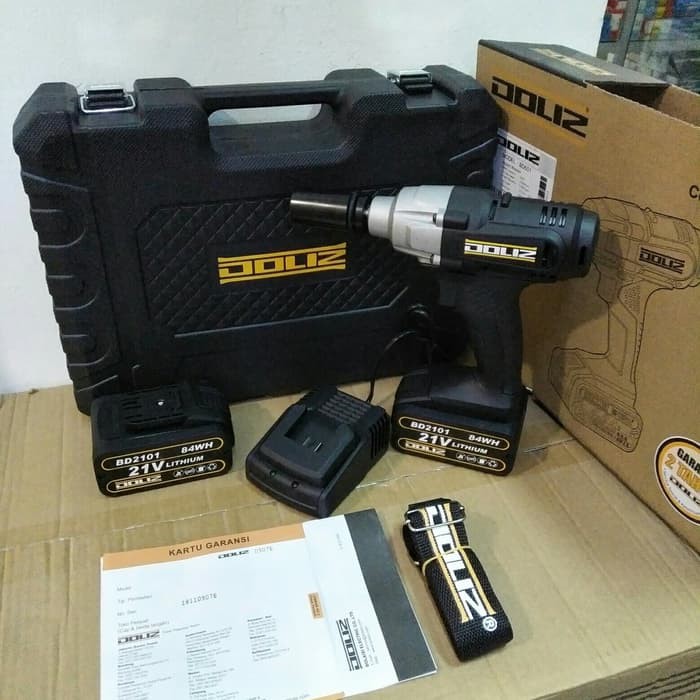 Cordless Impact Wrench DOLIZ BD501 21V Mesin kunci baut baterai BD 501
