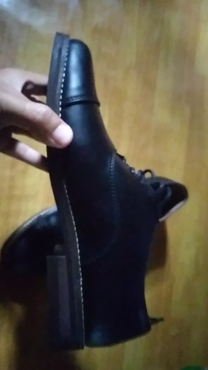 Brygan Craftmanship - Sepatu Kerja Pantofel Sanada Derby Oxford Black