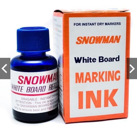 

Tinta SnowMan Whiteboard BG-12 Refill Isi Ulang Pilih Warna Spidol