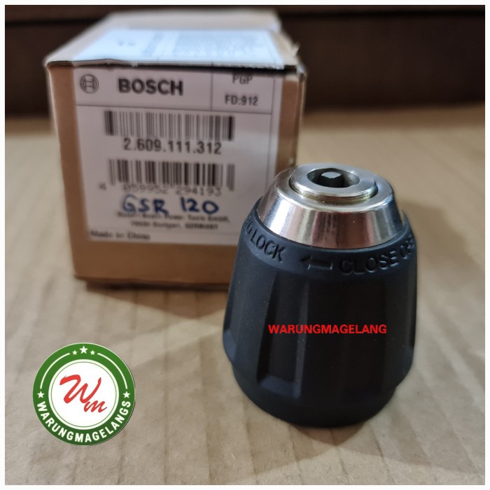 Kepala Bor ori Bosch GSB 120-LI 10.8-2 Li 14.4-2 Li - Keyless Chuck GRATIS ONGKIR EKSTRA