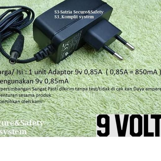 ♙ Power supply 0,75A Adaptor 9v 0.85A tplink 0,85A 850mA Tp-link ☏