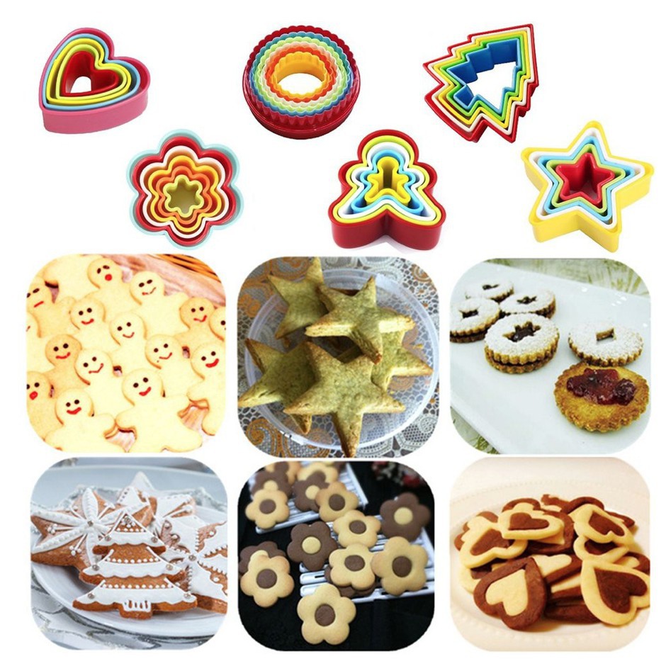 Cetakan Kue Kering Cookies Aneka Bentuk Fondant Makanan Kering Roti Biskuit Bento Tools Cookies Cutter Aneka Bentuk