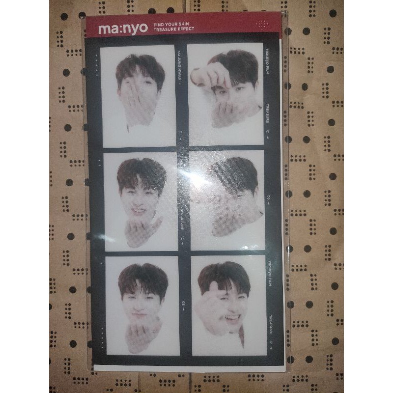 Trade Photostrip Manyo Junghwan to Jeongwoo