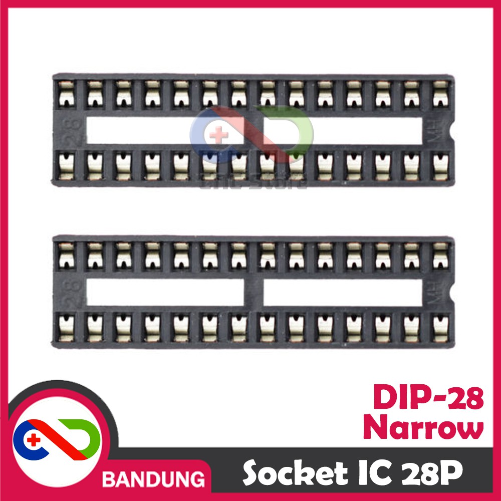 SOCKET SOKET IC DIP-28 DIP28 28P 28 NARROW