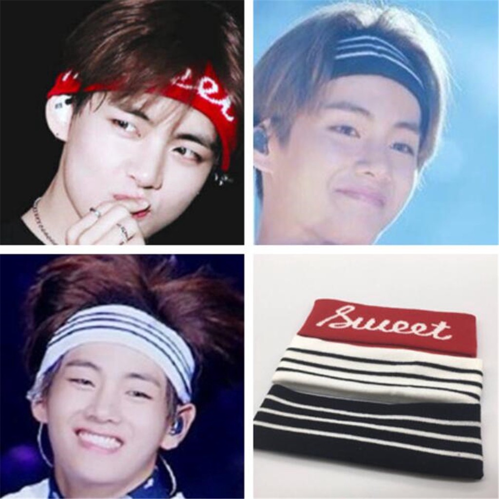 TBI Headband BTS BT21 Army Bangtan Boy KPOP BTS Korean Bandana BTS 511Boys V Concert