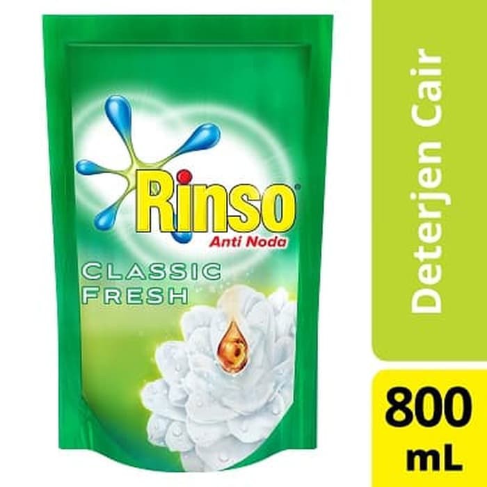 RINSO DETERJEN CAIR ANTI NODA 800ML Unilever