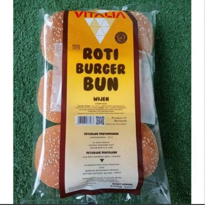 

vitalia roti burger wijen 6's 300gr