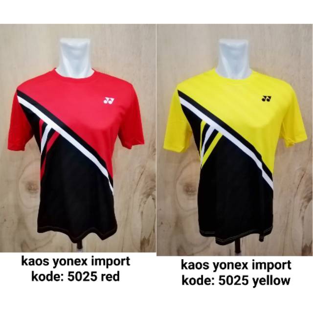 Baju badminton Yonex 5025 kaos badminton yonex LCW kaos yonex import  Freeongkir