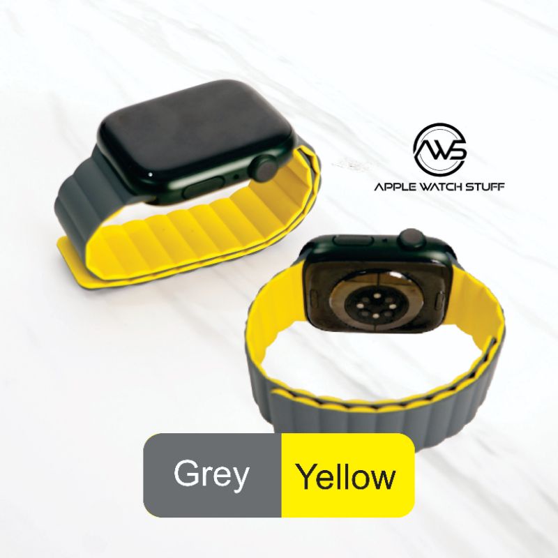 Mutural Molan Series Magnetic Silicone Band Adjustable for Apple Watch