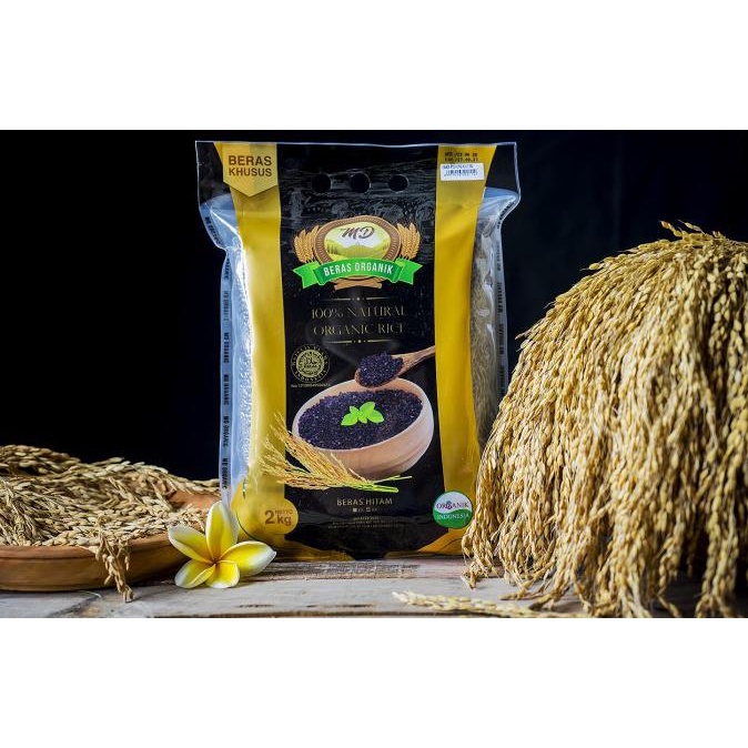 

Big Sale MD Organic Black Rice Kupas Kulit 2kg Diskon