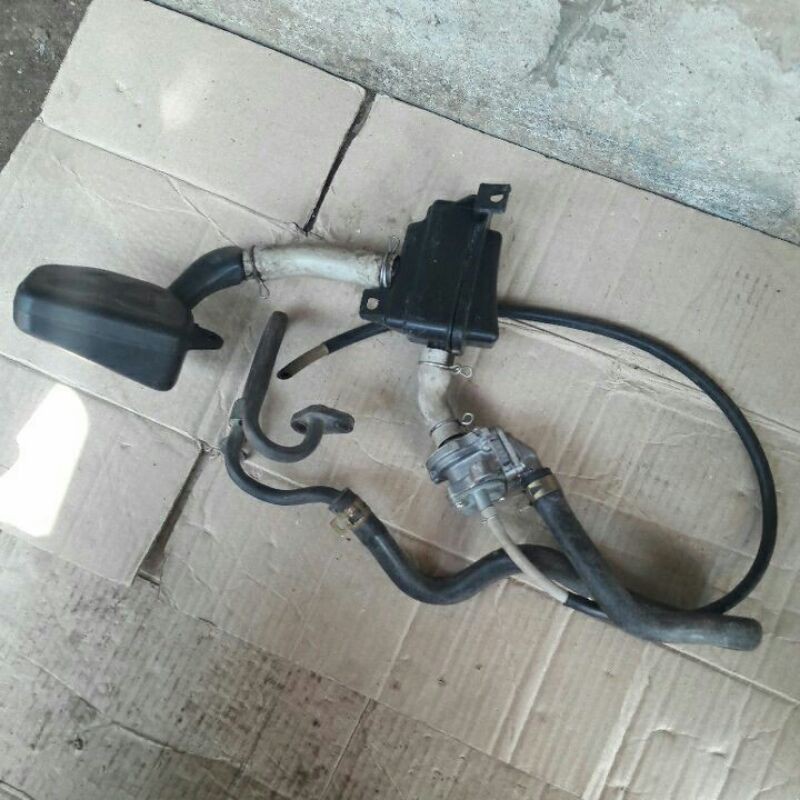 emisi gas buang honda vario karbu KVB