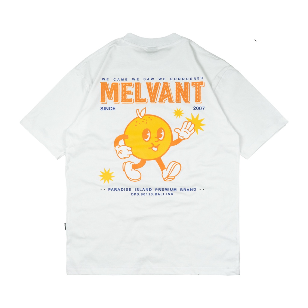 MTS DROVER WHITE - MELVANT TSHIRT