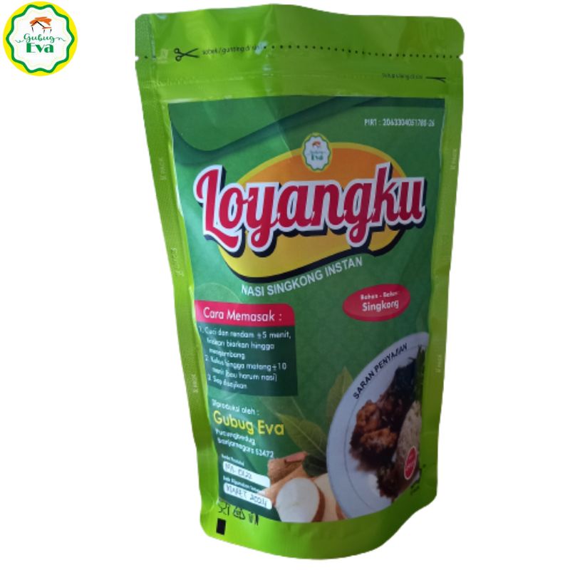 

Loyangku Nasi Singkong Instan 450 gr