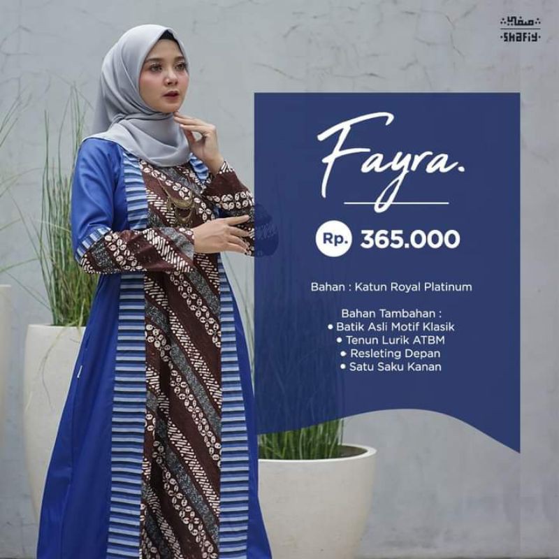 GAMIS ETNIK BATIK SHAFIY GBL FAYRA