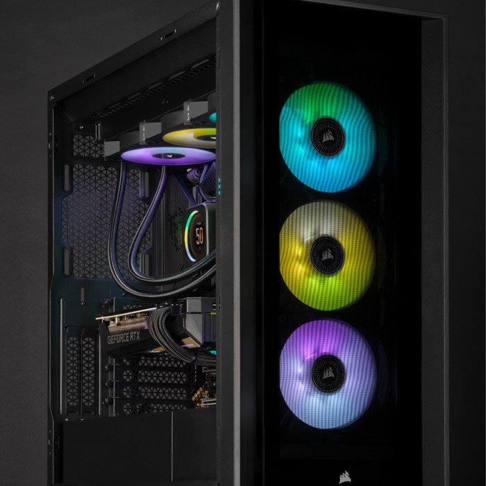 CORSAIR ML140 RGB ELITE Premium PWM Magnetic Levitation DUAL Fan