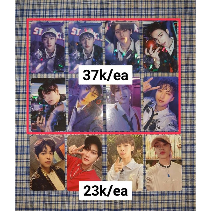 Photocard PC Noeasy Christmas EveL CE Stray Kids Skz Bangchan Changbin Hyunjin Han Seungmin I.N Ds g