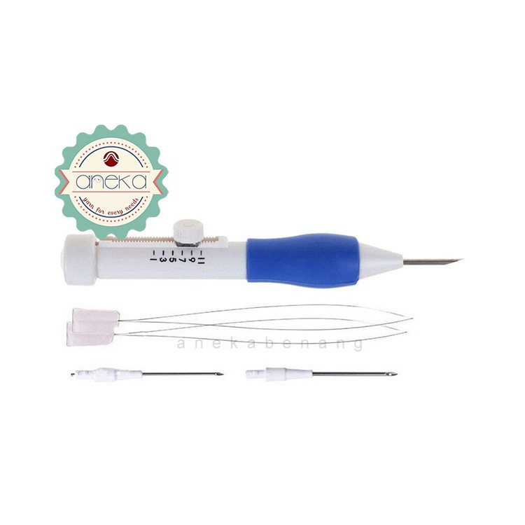 Alat Menyulam / Sulam (Bordir) Tangan / Embroidery Pen / Punch Needle / Needles Set