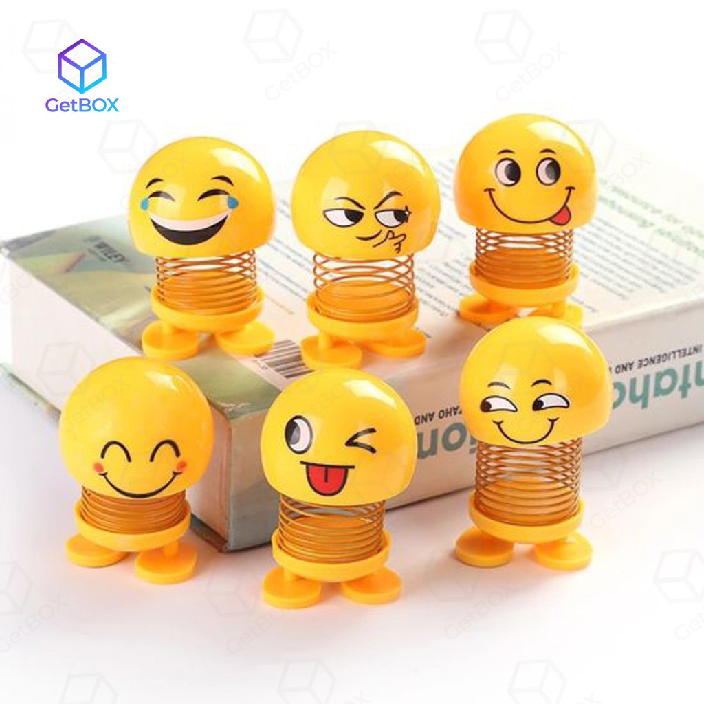  BONEKA  EMOJI HIASAN DASHBOARD MOBIL INTERIOR BONEKA  PER 