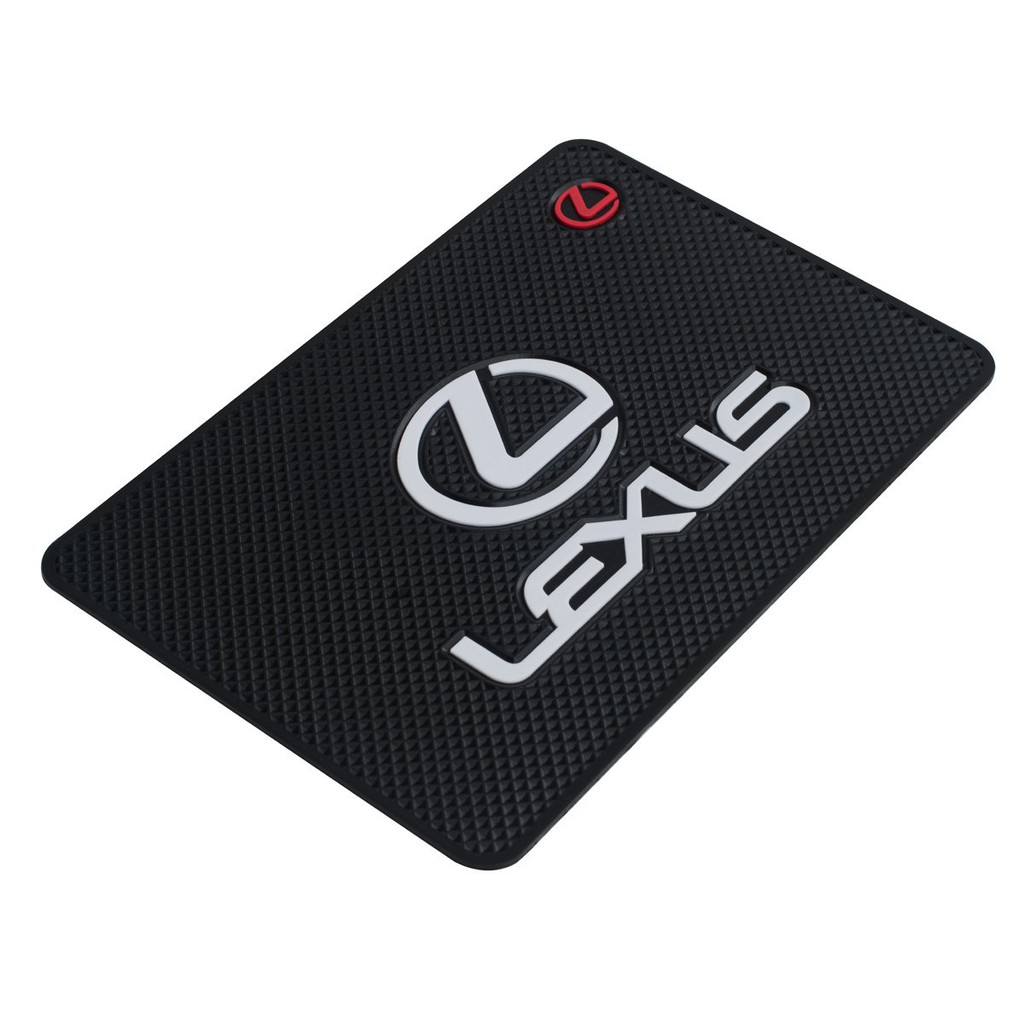 Non-slip Mat Dashboard Mobil Tikar Lengket untuk logo Lexus CT ES ADALAH GS LS LX RX UX NX CT200h es200 es300 is200 is250 is300 gs300 rx300 nx200