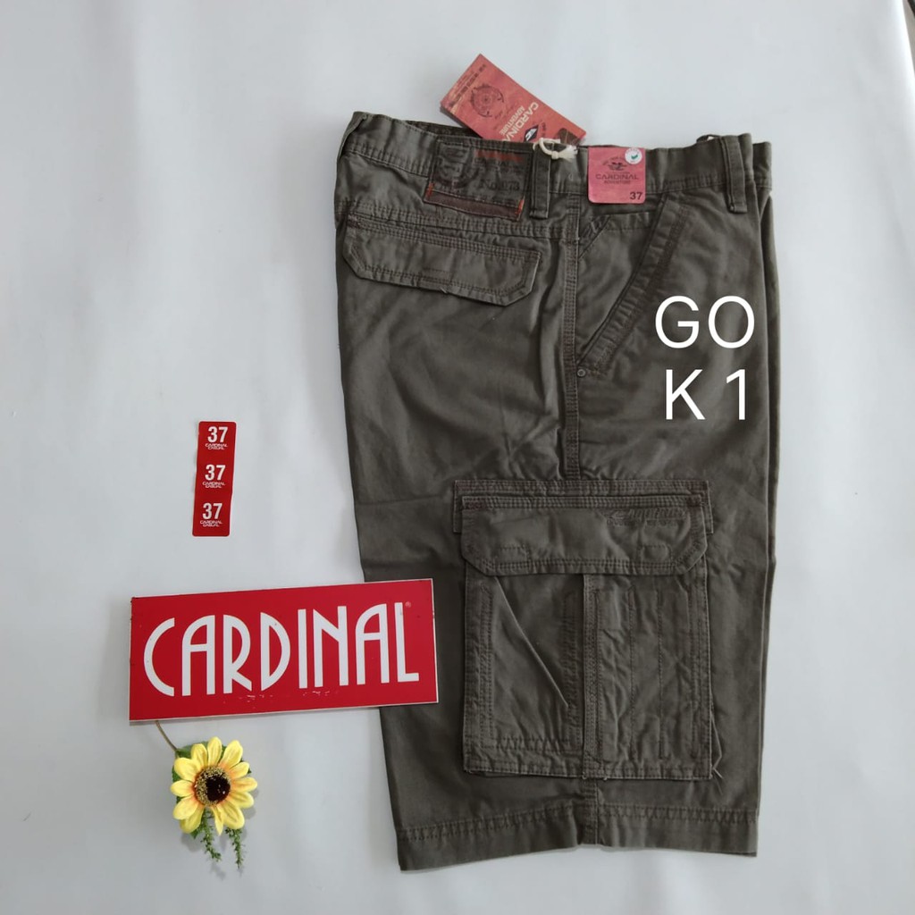 gof 37-KPL 1 CARDINAL KEMPOL CASUAL Celana Pendek Cowok Celana Kempol Fashion Pria Brand Kekinian