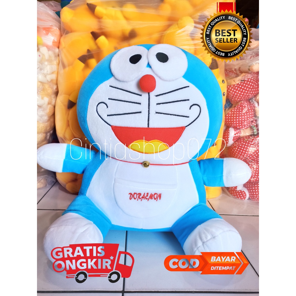 PROMO BONEKA DORAEMON JUMBO 1M doraemon besar bisa COD gratis ongkir